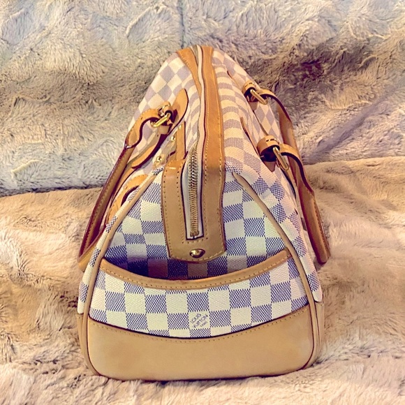 ✨ Authentic Louis Vuitton Damier Azur Berkeley Boston Handbag GUC. ✨ - Picture 6 of 9